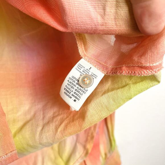 Forte Forte Multicolor Tartan Plaid Long Sleeve Buttondown Shirt Top 1/Small - Picture 6 of 8